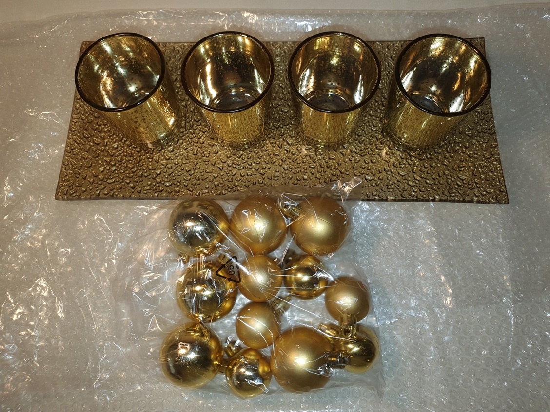 VIANOČNÁ SADA NA 4 ČAJOVÉ SVIEČKY - 3