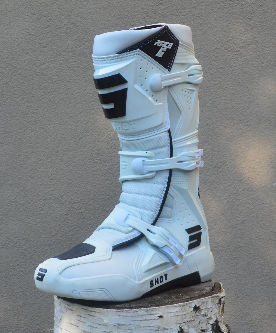 Čižmy SHOT biele R6 - 3
