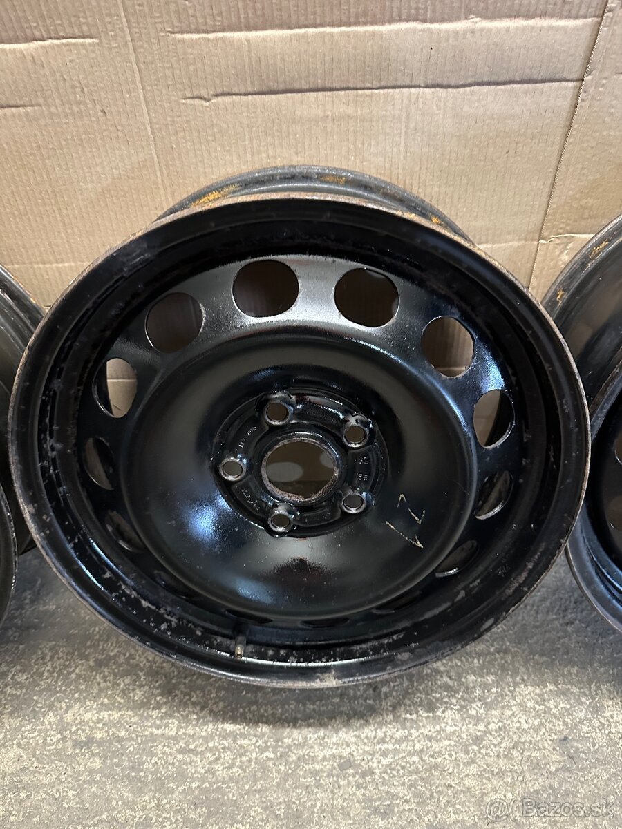 Originál VW/SKODA/SEAT/AUDI plechové disky 5x112 r16 - 3