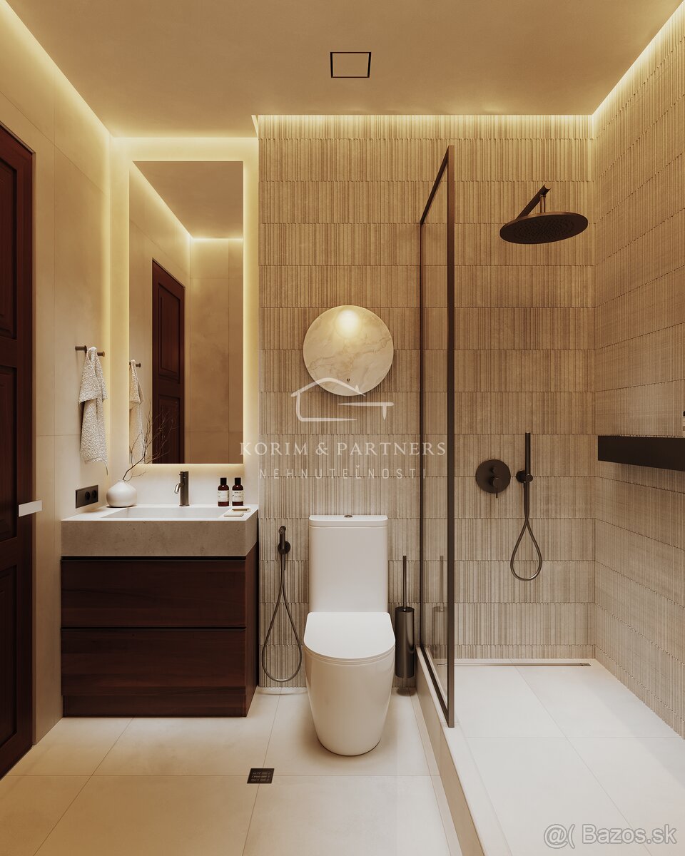 3 izbový apartmán s rozlohou od 81,87 m² do 94,81 m² - 3