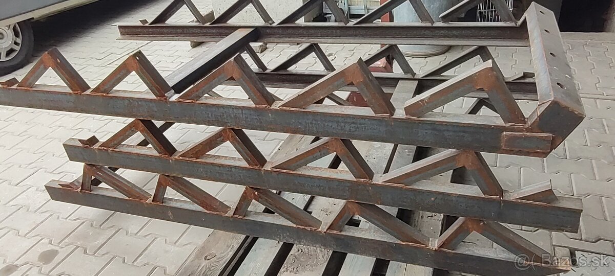 Železné schody 5,66m - 3