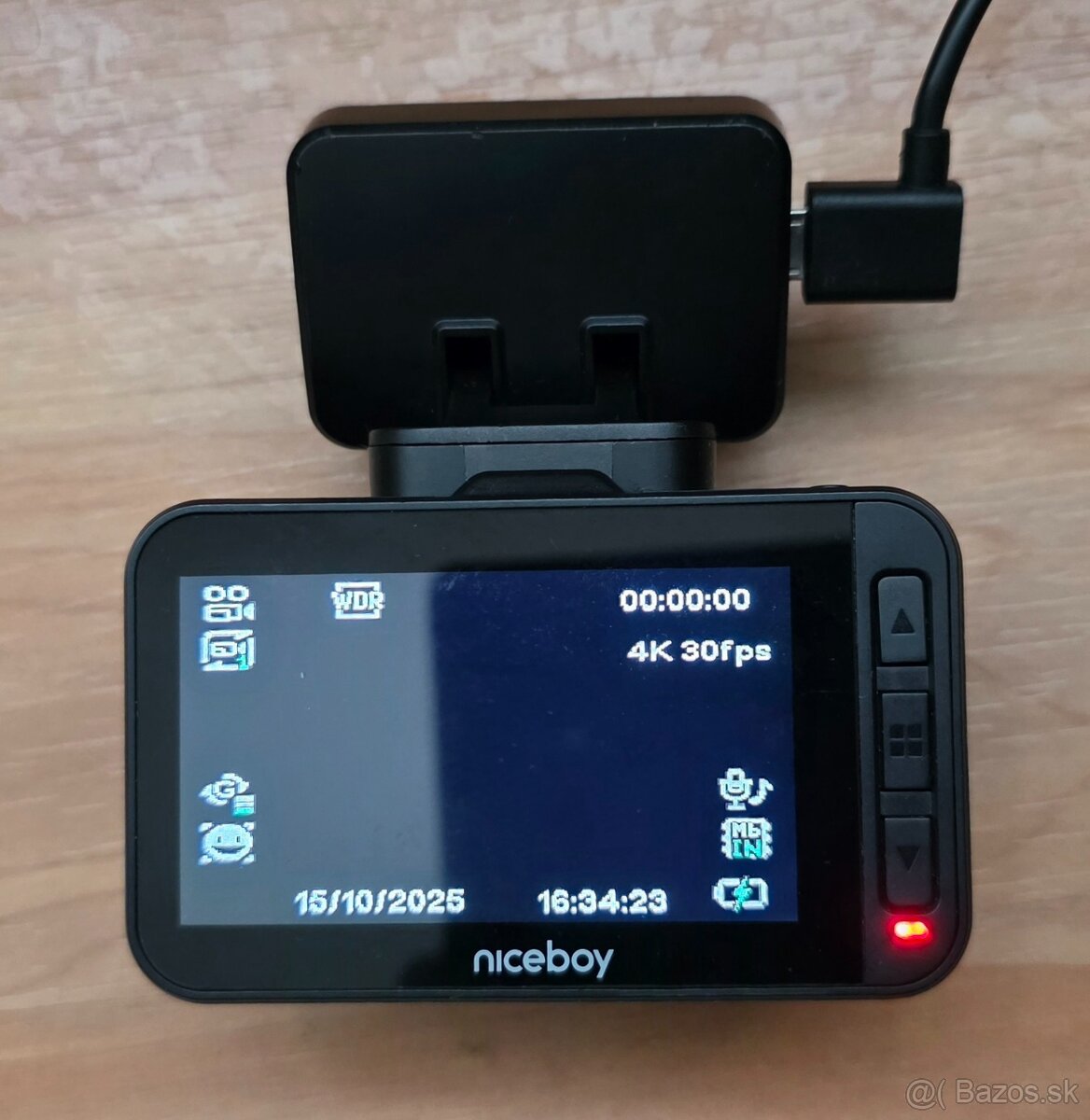 Niceboy PILOT XR Radar, 4k autokamera, na diely - 3