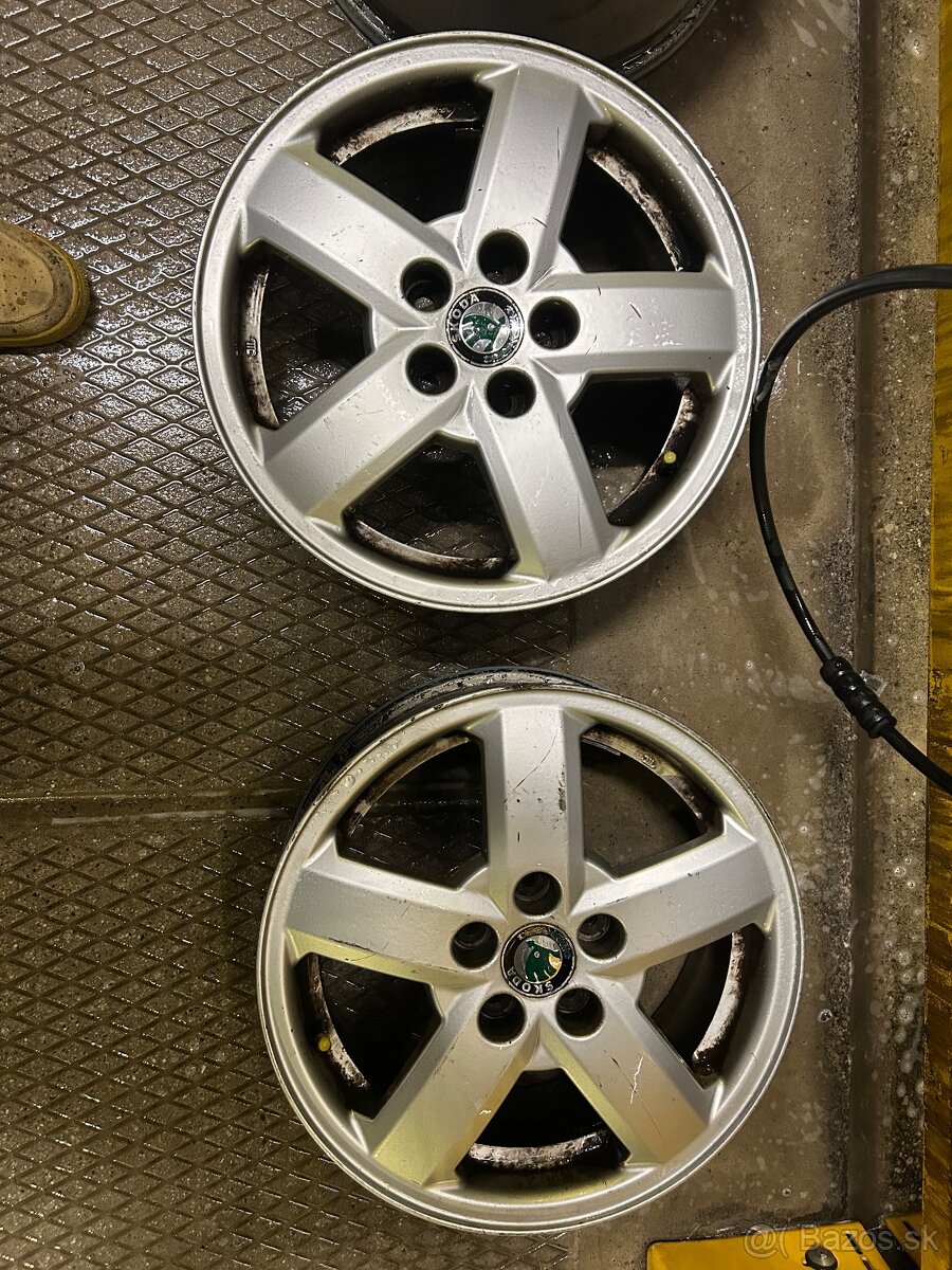 Disky Škoda Octavia 1 R15 5x100 - 3