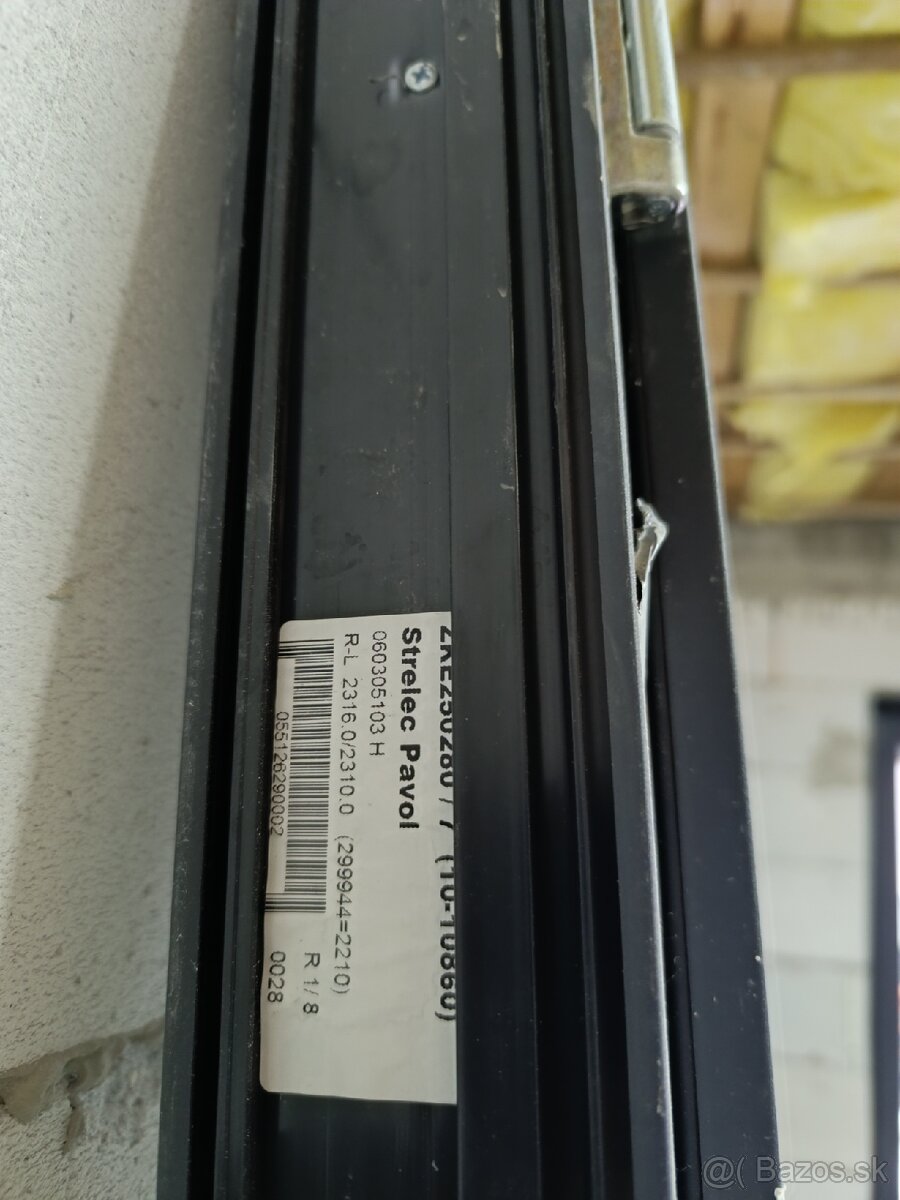 Jednodielne balkónové dvere - 3