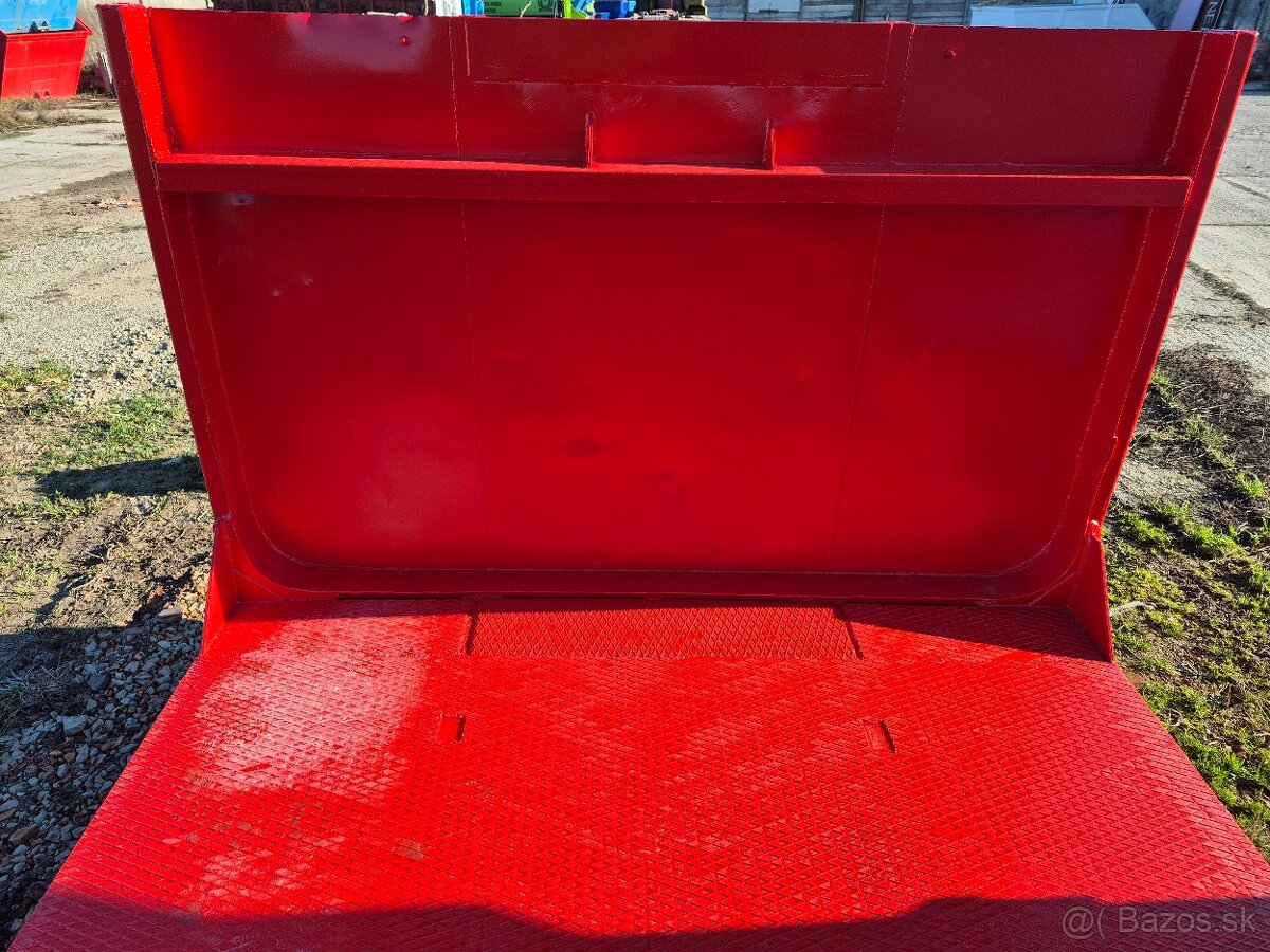 Hákové plato na hákový nosič kontajnerov - 3