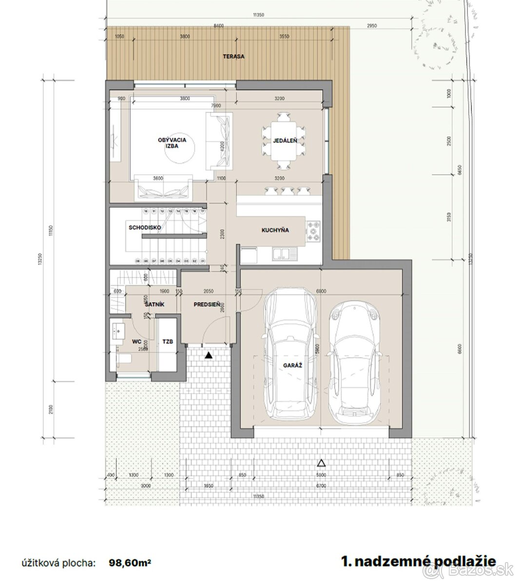 Rodinný dom 186m2 (5-izbový), pozemok 393m2, Poprad - Lesopa - 3