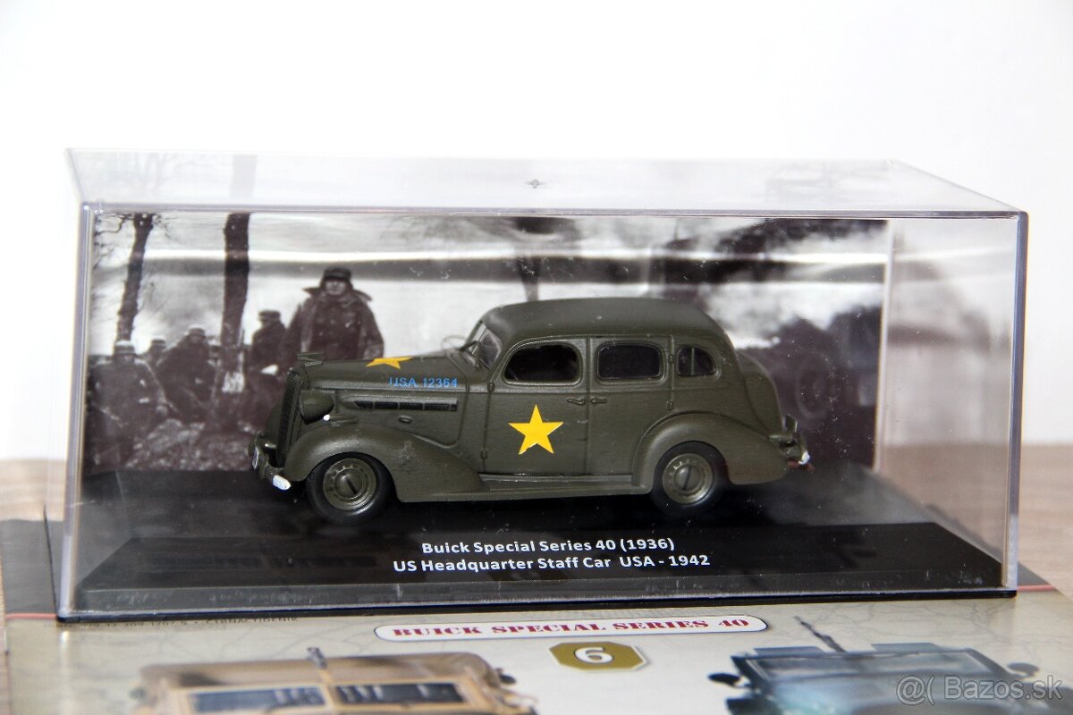 Vojenské Automobily 2. sv. vojny DeAgostini 1:43 - 3