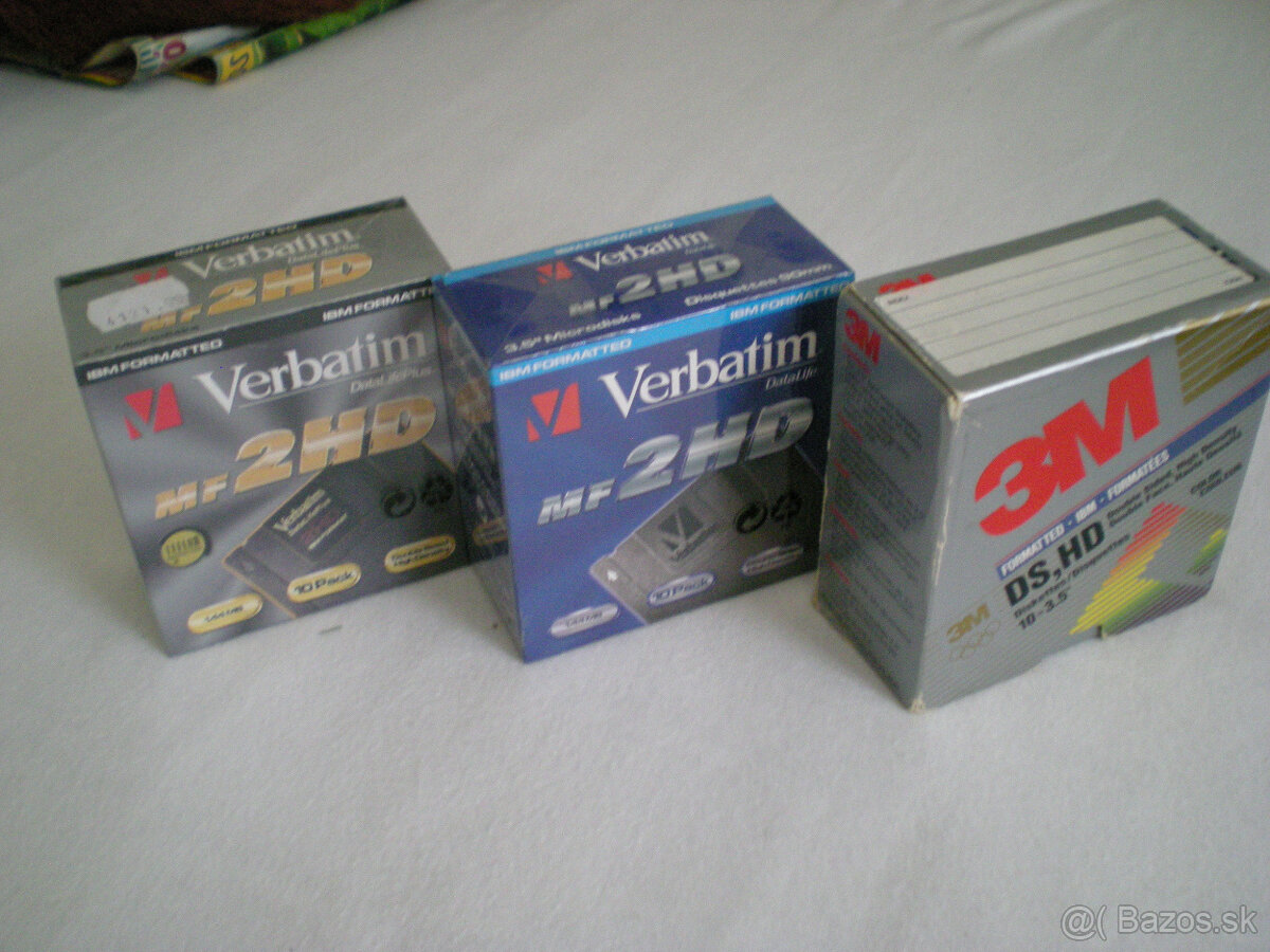 Predám nové/použité diskety rôznych značiek - 3