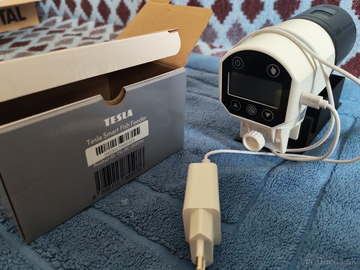 Tesla WiFi - chytré kŕmidlo pre akváriové rybky - 3