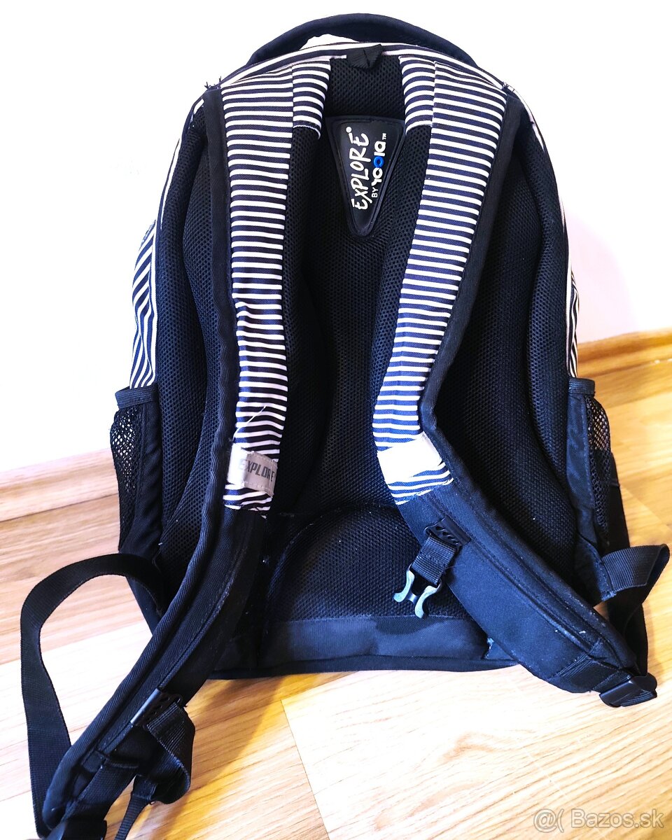 2 KVALITNÉ ZNAČKOVÉ šKOLSKÉ BATOHY v 1-EXPLORE 2v1 - 3