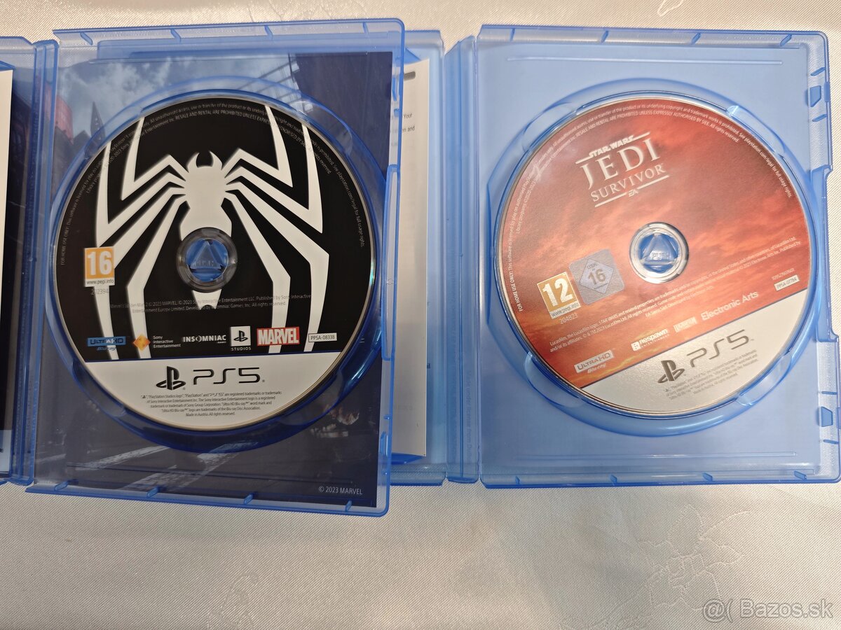 Predám hry Spiderman 2 a Jedi Survivor PS5 - 3