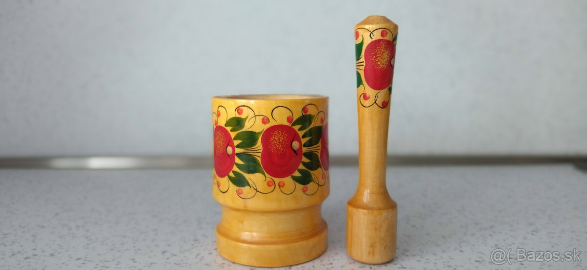 Drevené maľované doplnky - 3