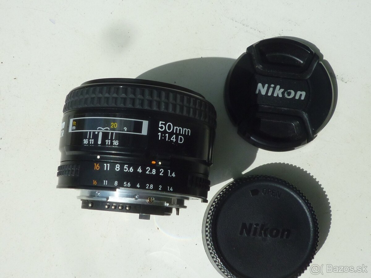 Objektiv na Nikon NIKKOR AF-D 1,4/50 mm - 3