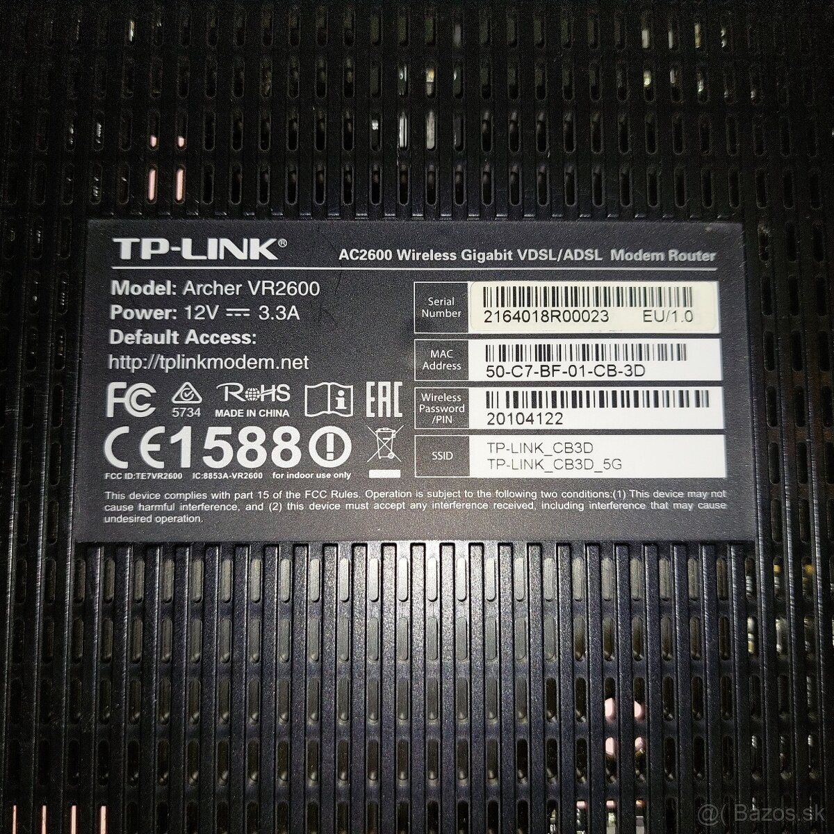 TP Link Archer VR2600 - 3