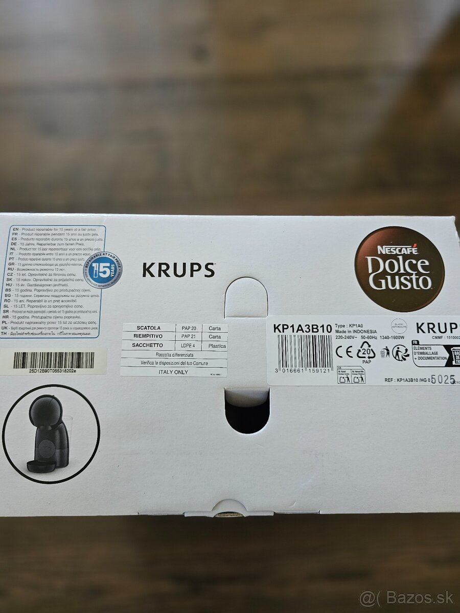Predám úplne nový kávovar dolce gusto - 3