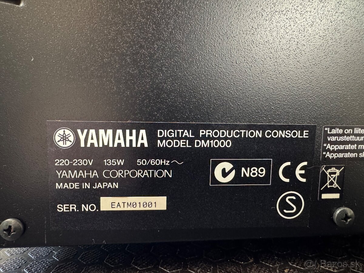 YAMAHA DM digitálny mixpult a nahrávacie štúdio - 3