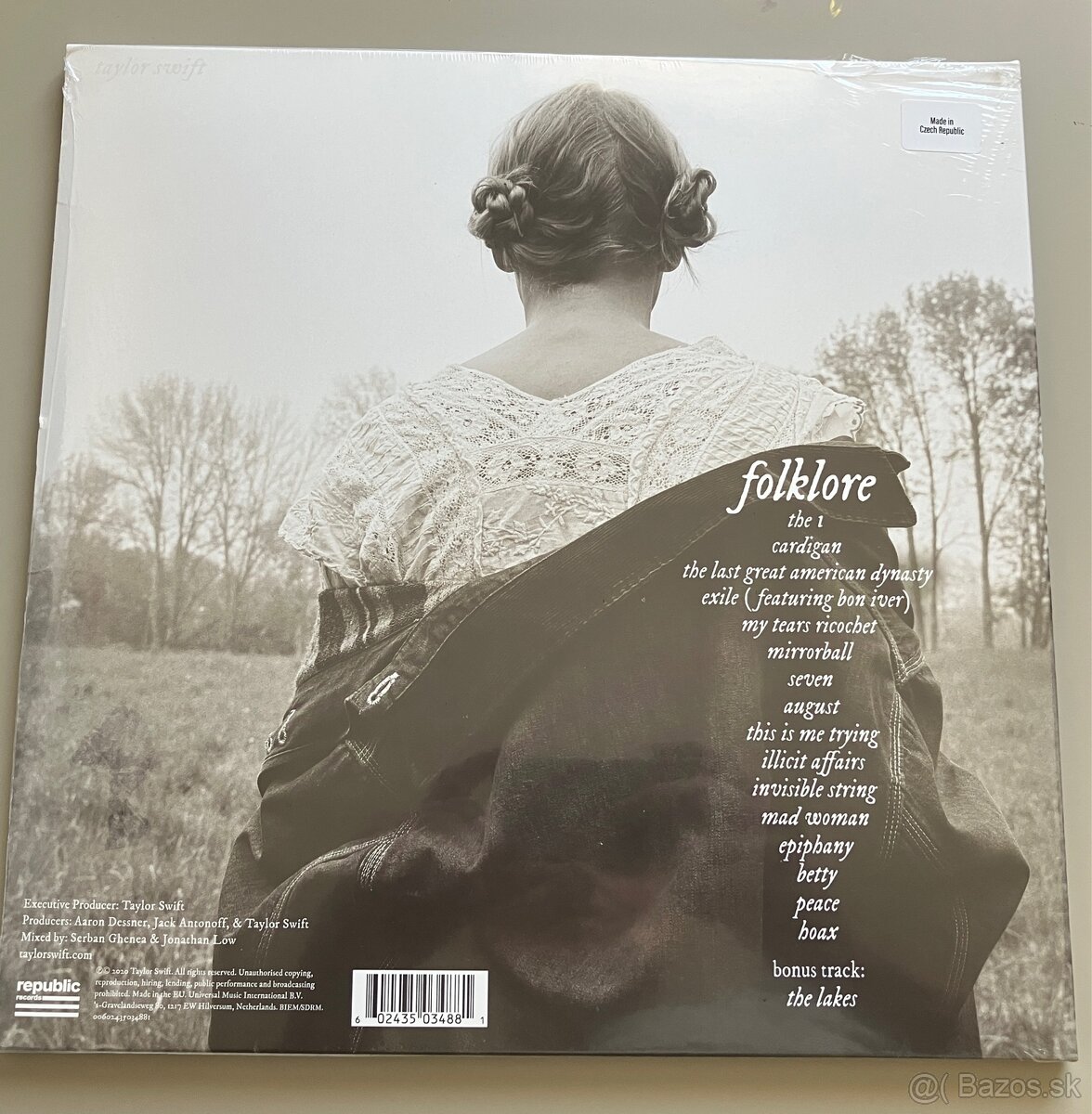2LP Taylor Swift - Folklore - 3