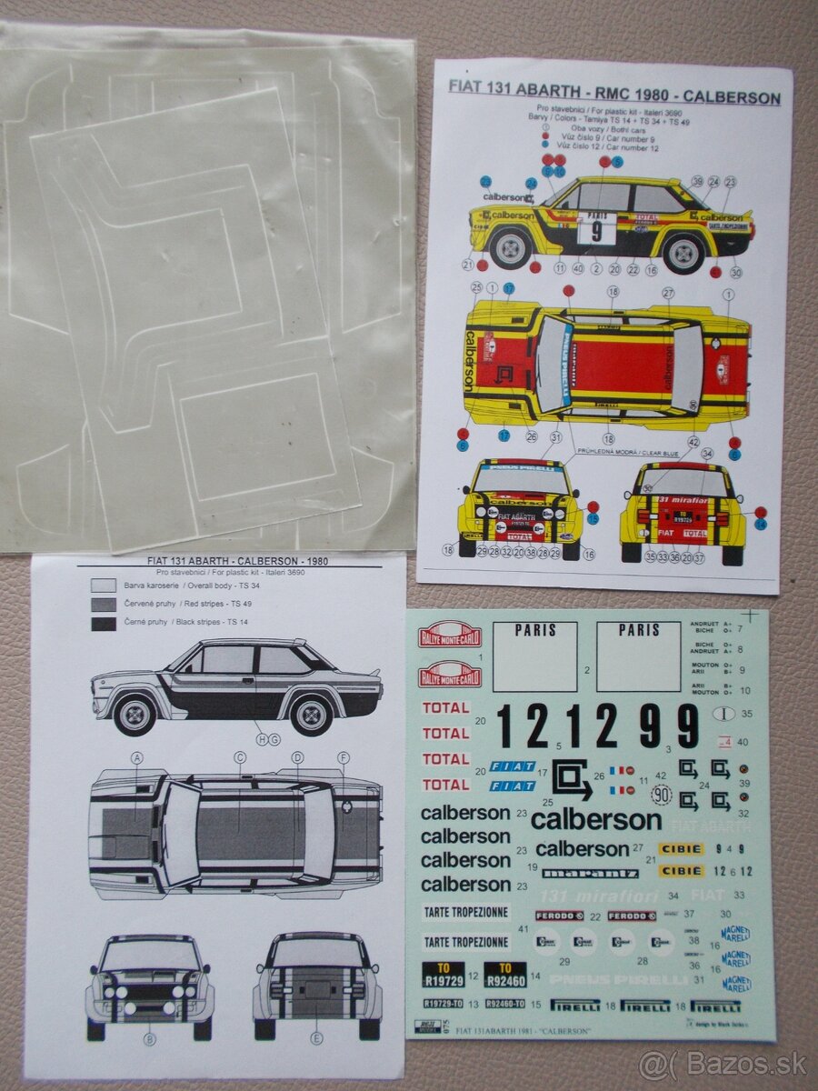 Obtisky 1/20,1/24,1/43 - 3