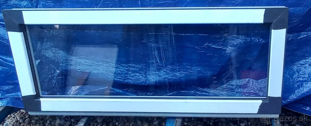 Predám fix okna:114 x 55,119 x 69,106x54,107x95, antracit - 3