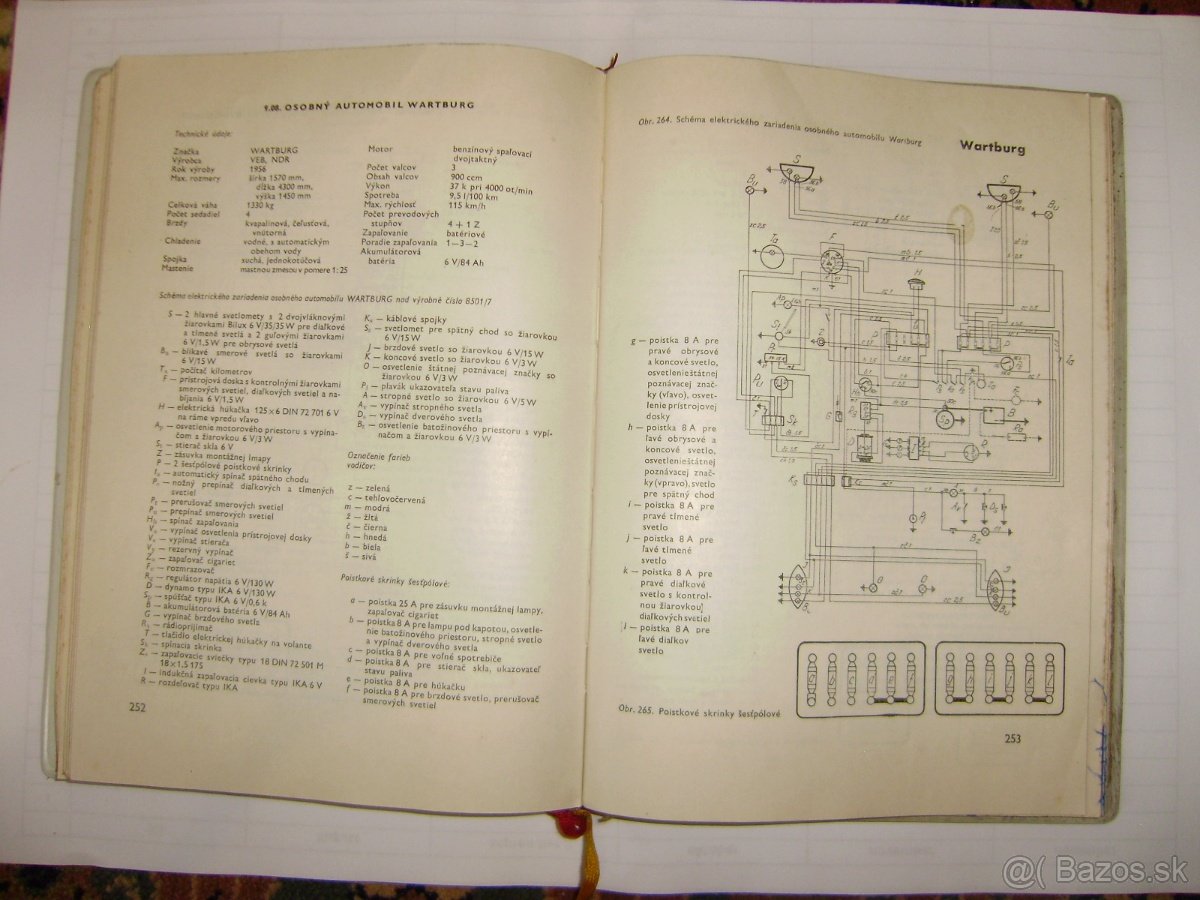 Predám príručku Elekt. schémy motorových vozidiel. - 3