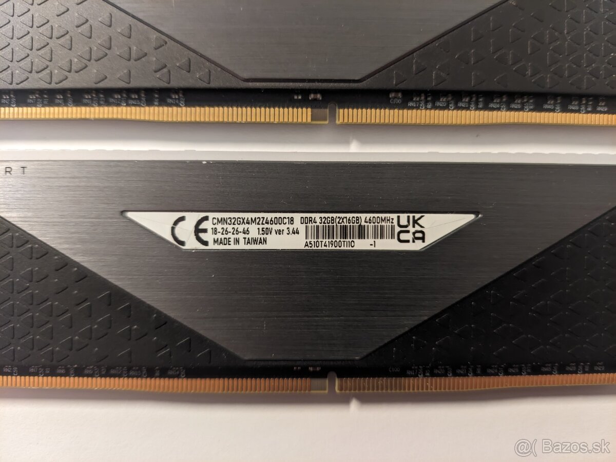 Corsair Vengeance RGB RT 32GB KIT (2x16GB) 4600MHz CL18 - 3