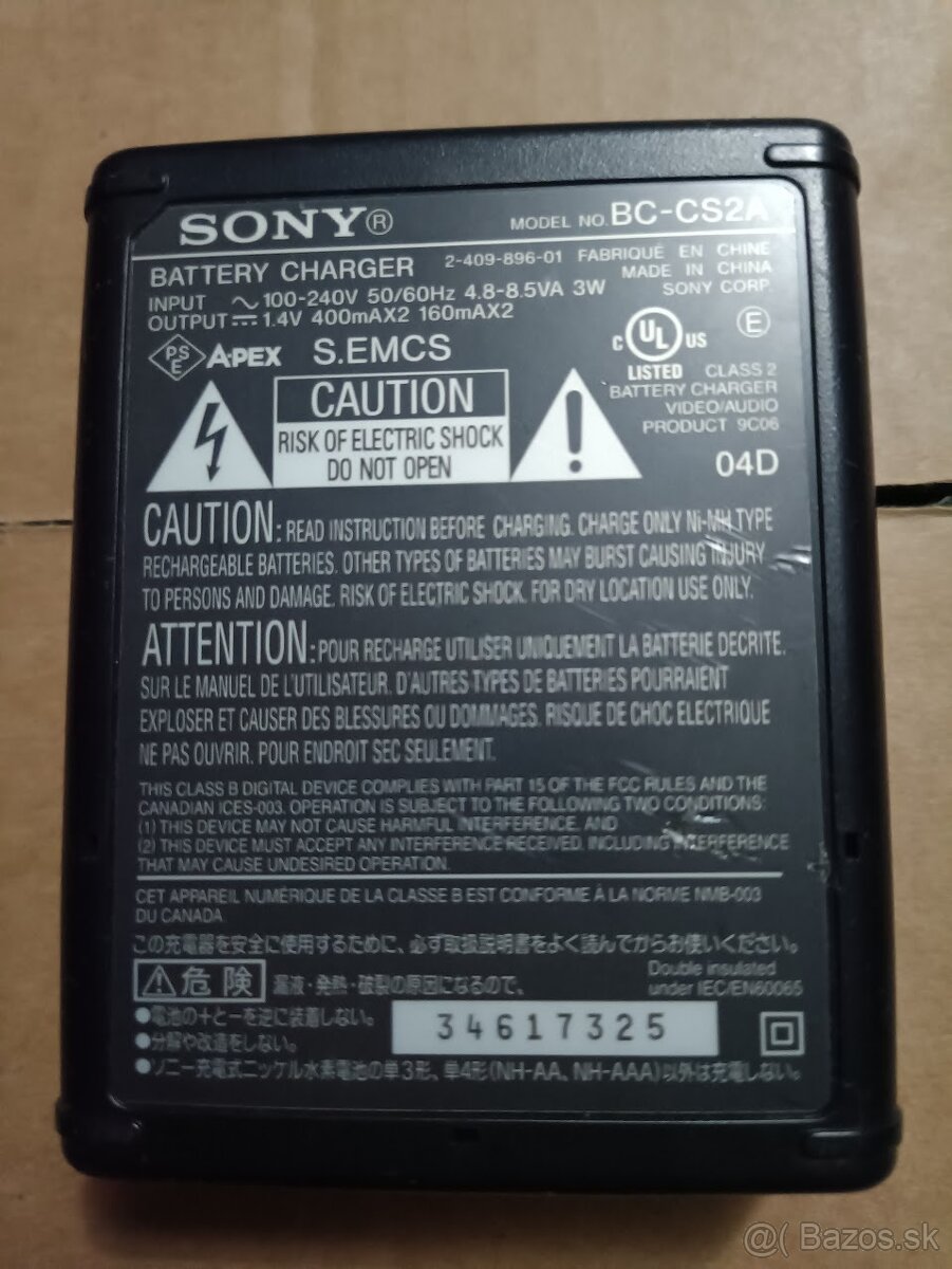 Nabíjačka pre AA & AAA batérie - 3