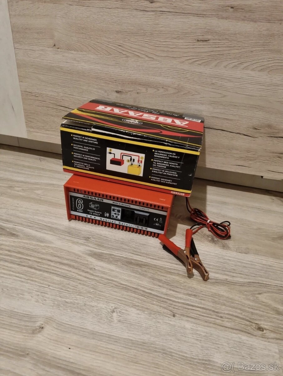 Nabijacka autobaterii 12V 6A - 3