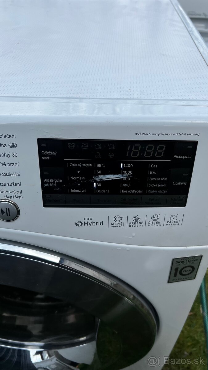práčka so sušičkou LG Direct Drive (8/6kg) - 3