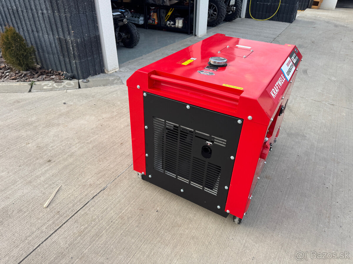 Predám generátor 13 KW, 16KVA - 3