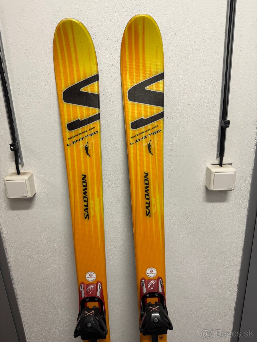 Predám Ski alpy Salomon 170 cm + lyžiarky Scarpa veľkosť 8/9 - 3