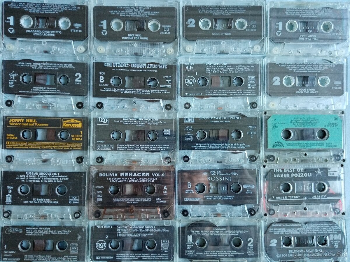 Originalne MC kaz. bez bukletu od 0,5 eur - 3