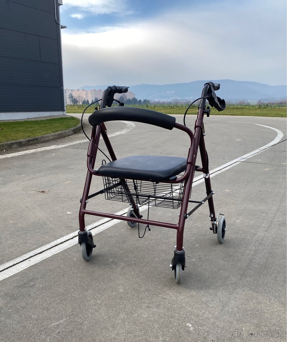 Chodítko/rolátor štvorkolesový - 3