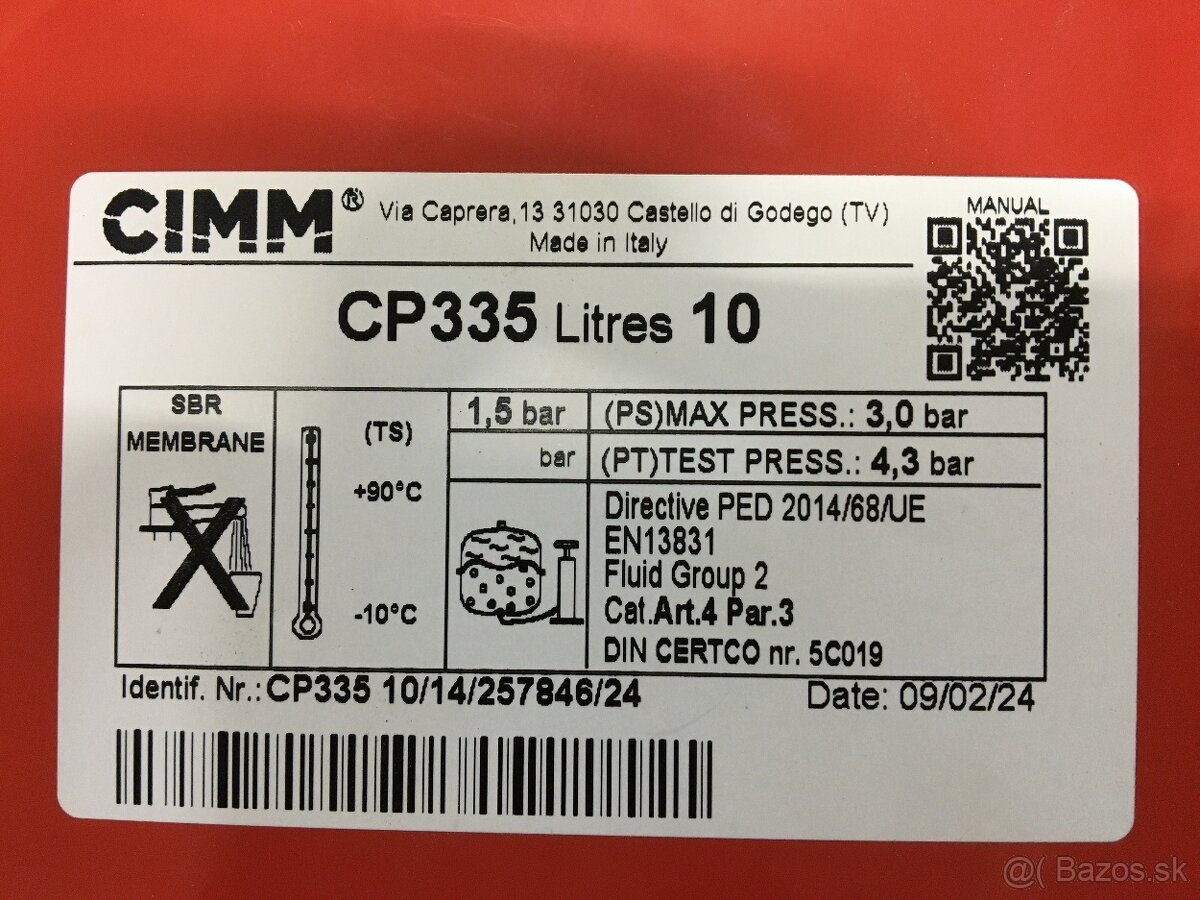 Tlaková Expanzná nádoba - 3