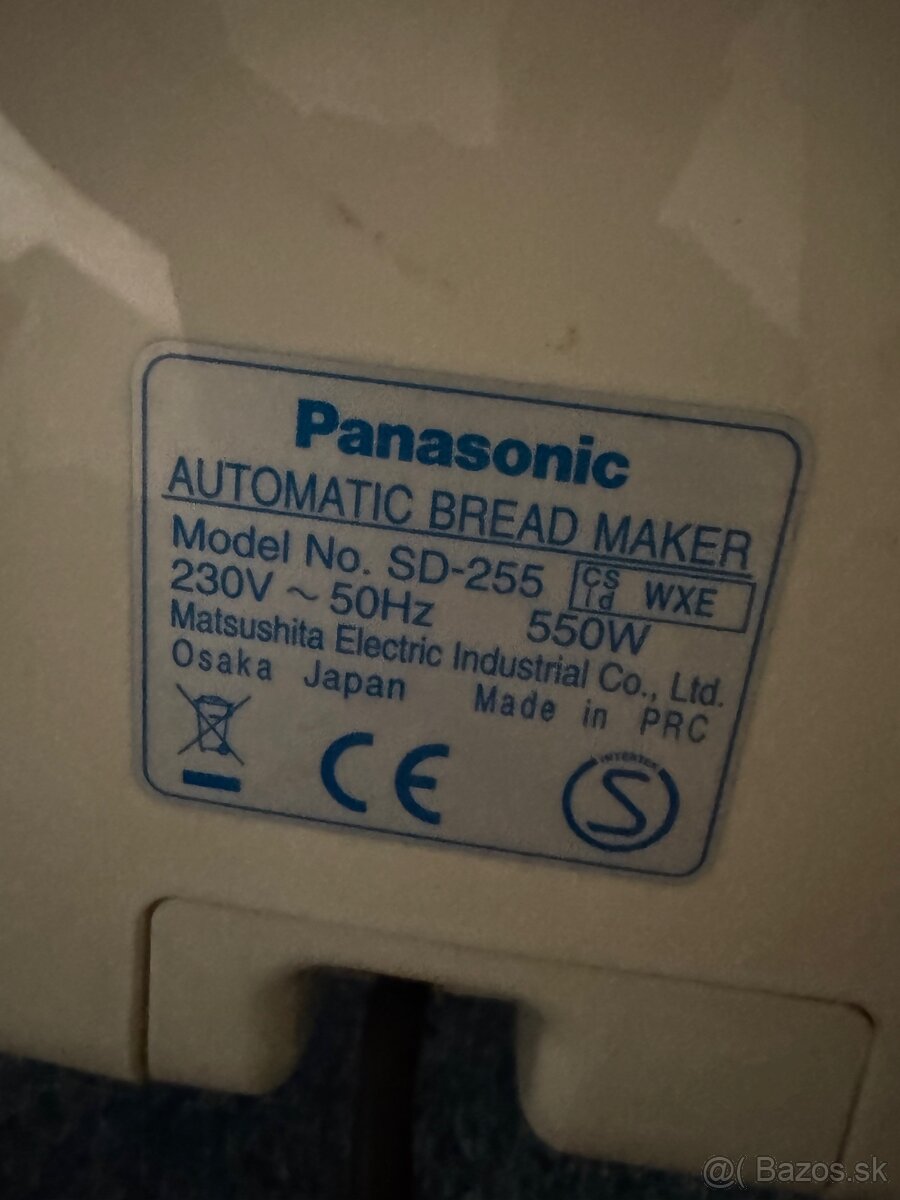 Domáca pekáreň Panasonic SD-255 - 3