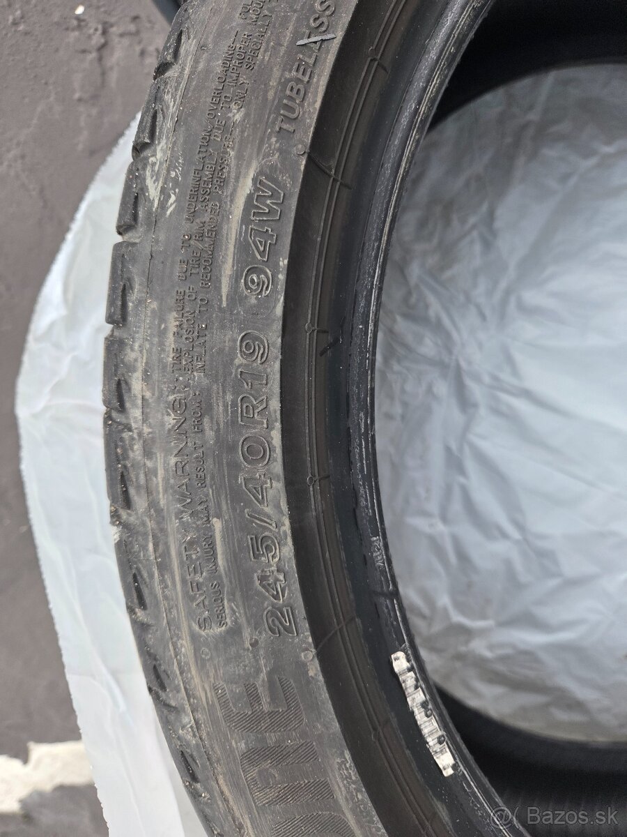 Bridgestone Letné 245/40R19 -94W - 3