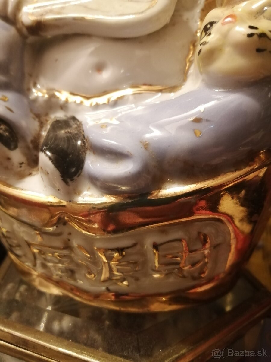 Budha s tigrom Porcelán - 3