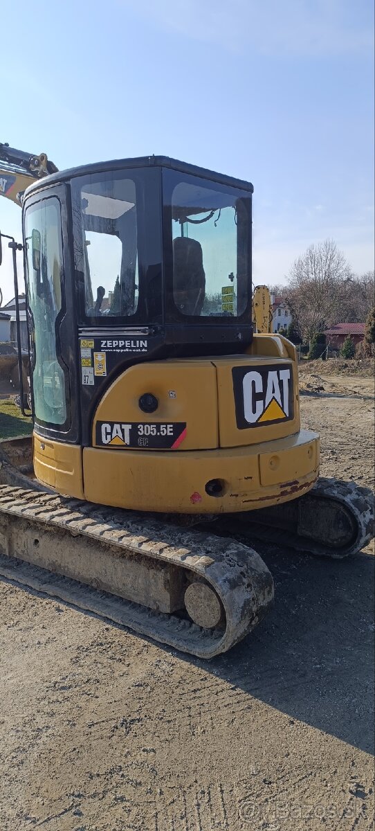 Predám báger CAT 305.5E CR - 3
