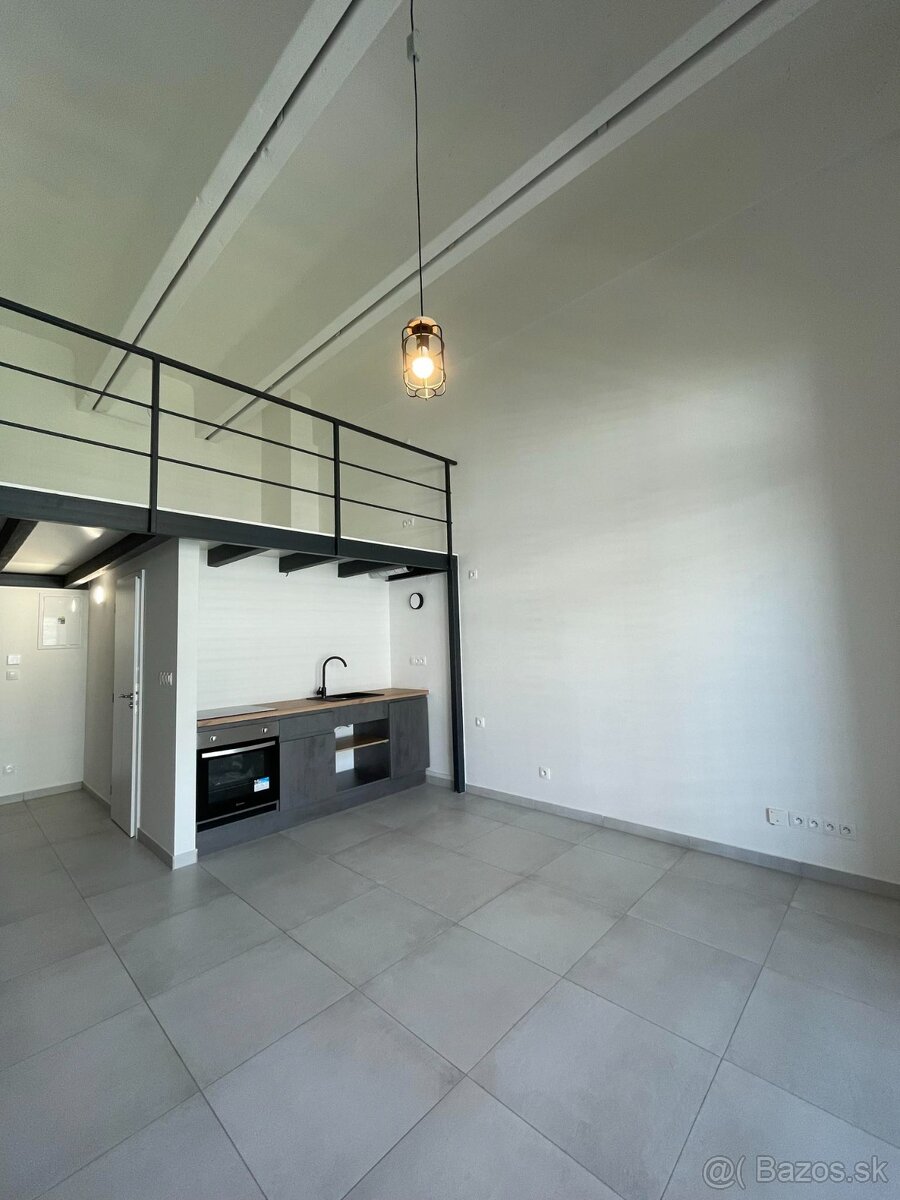 Na prenájom 1-izbový loftový byt v novostavbe Stará Turá - 3