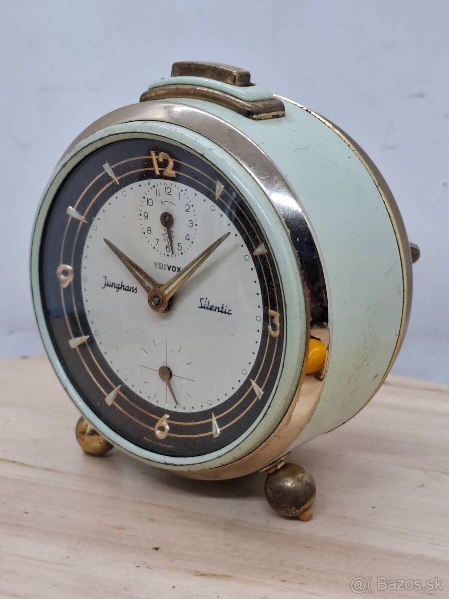 Predám funkčný budík JUNGHANS Trivox s predzvánaním 24 € - 3