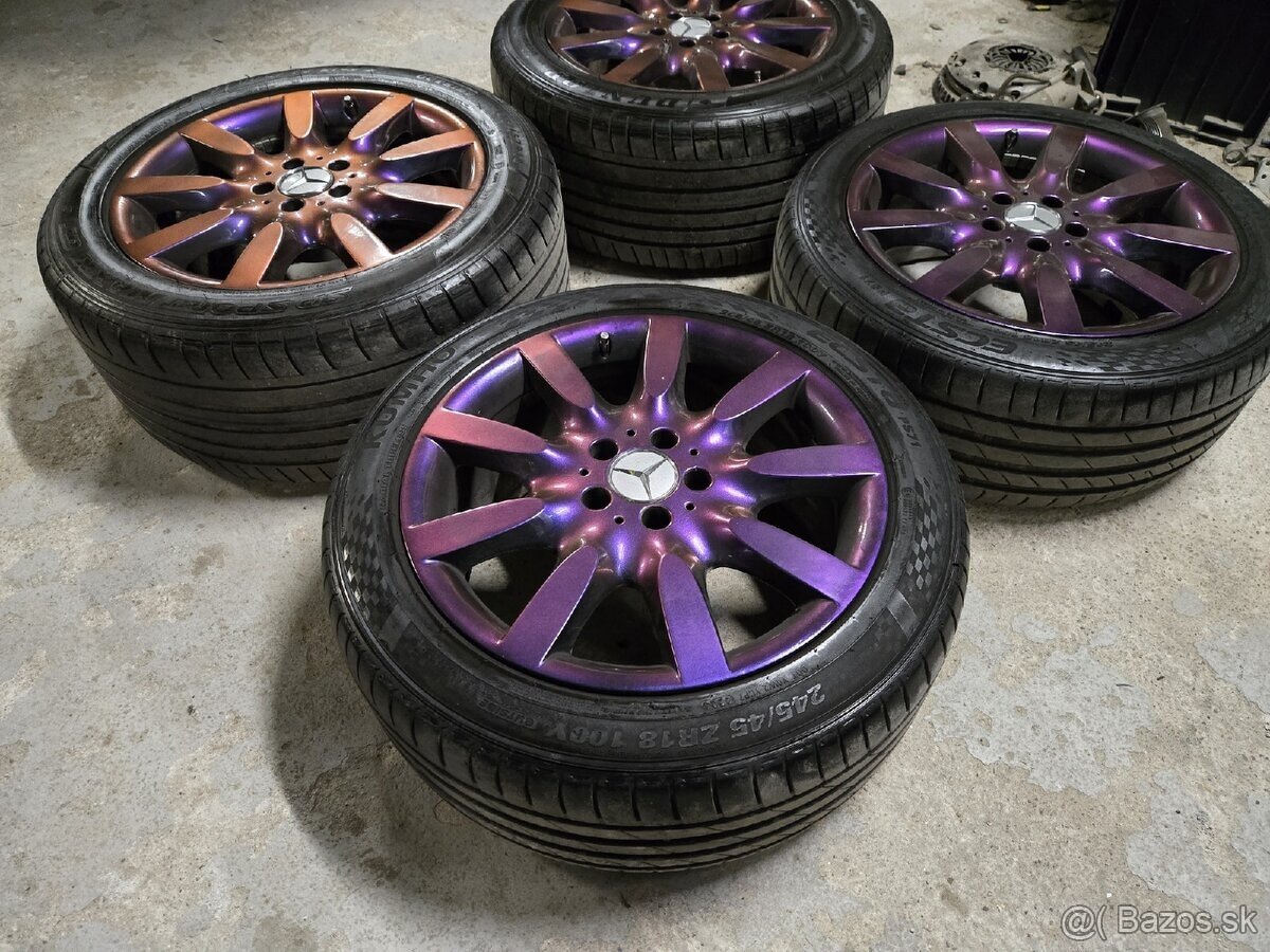 Hliníkové disky 5x112, R18, dvojrozmer - 3