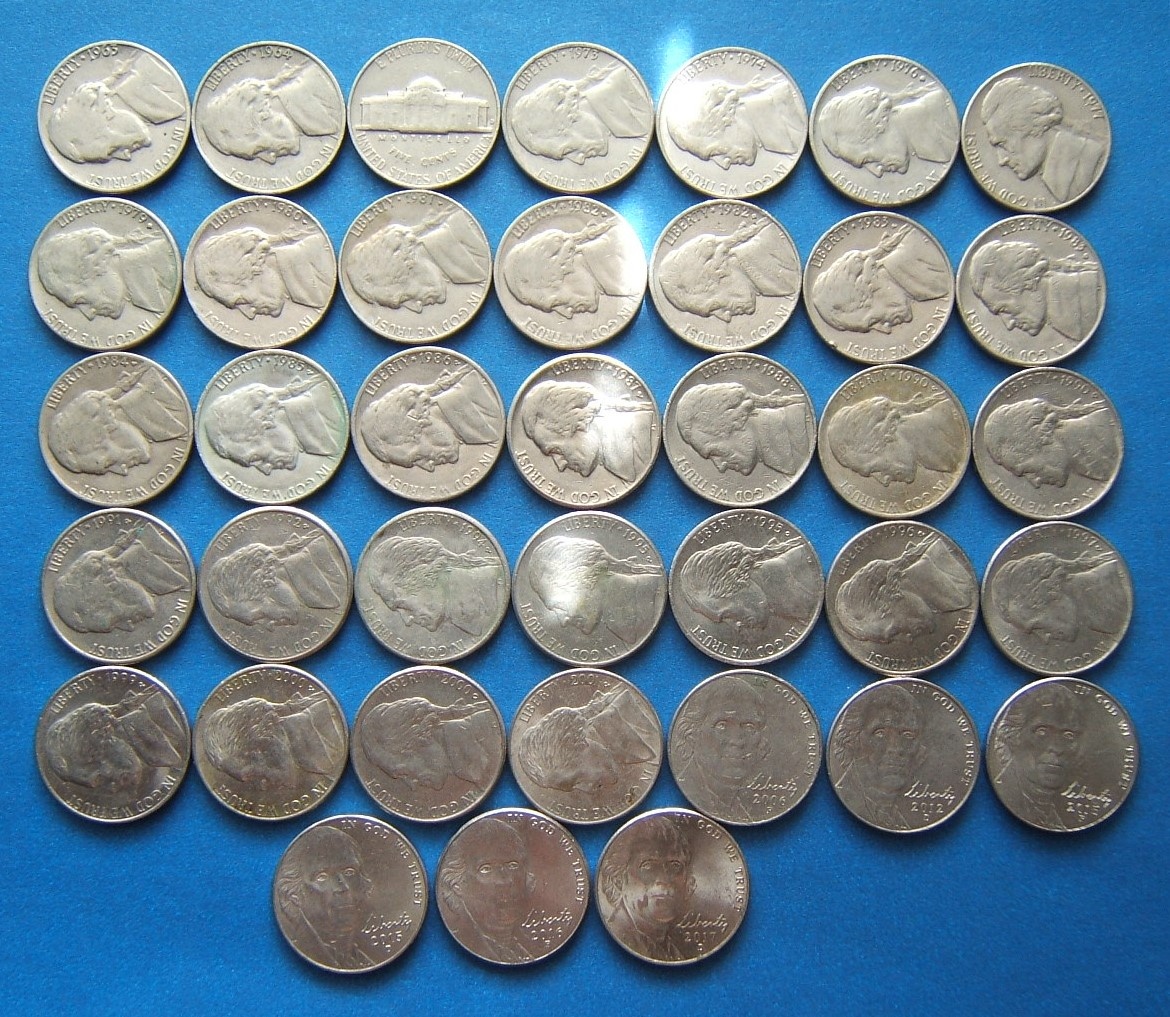 mince USA - 10 a 5 cents - sady a kusovky - 3