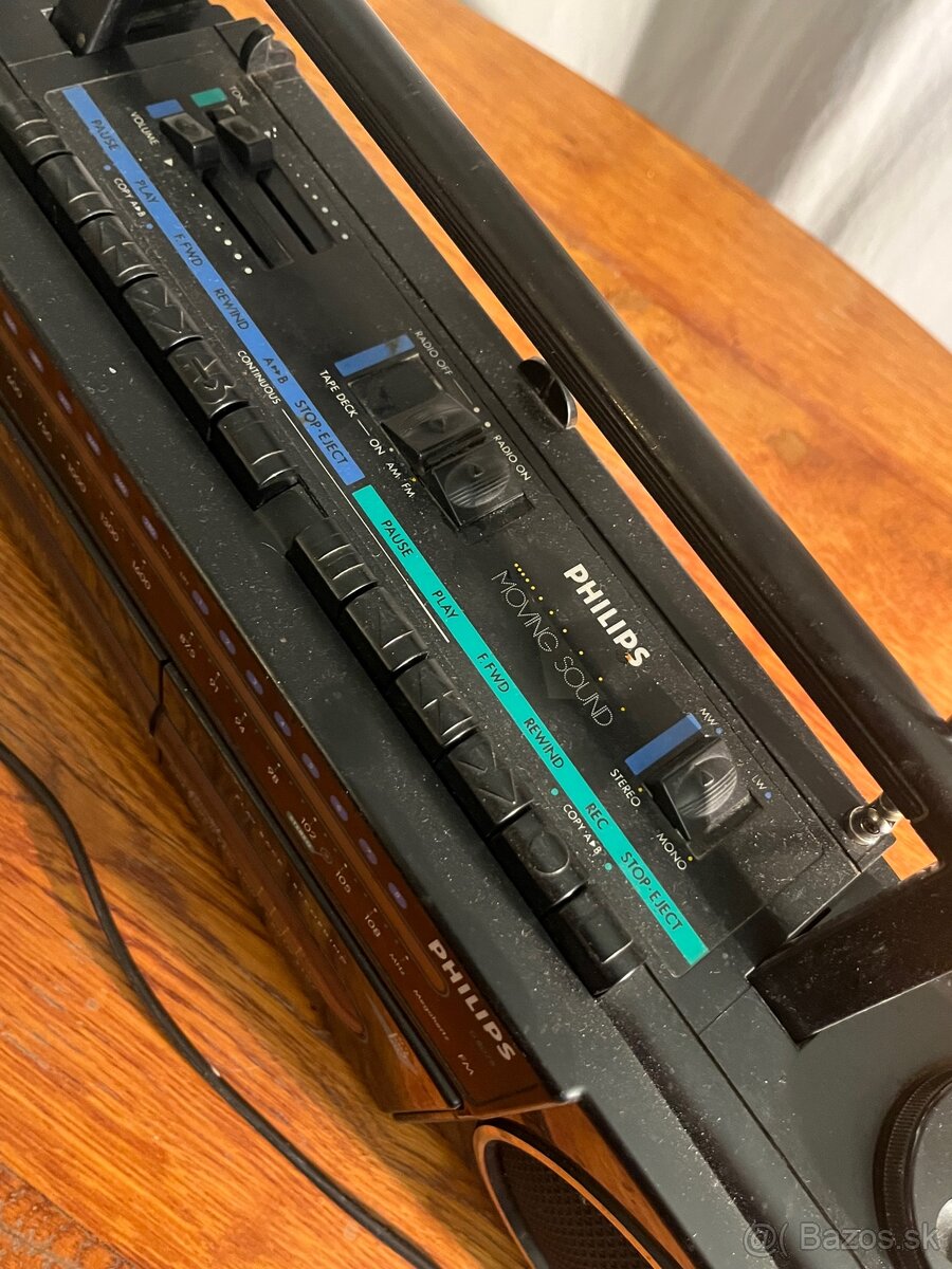 Rádiomagnetofón Philips - 3