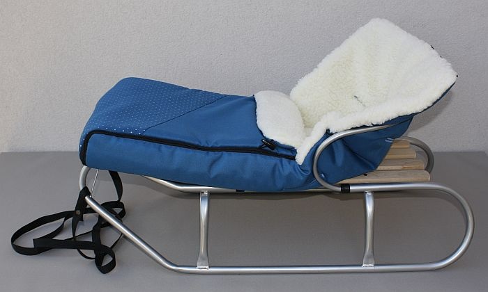 Fusak ovčie rúno s otvormi na bezpečnostné pásy - 3