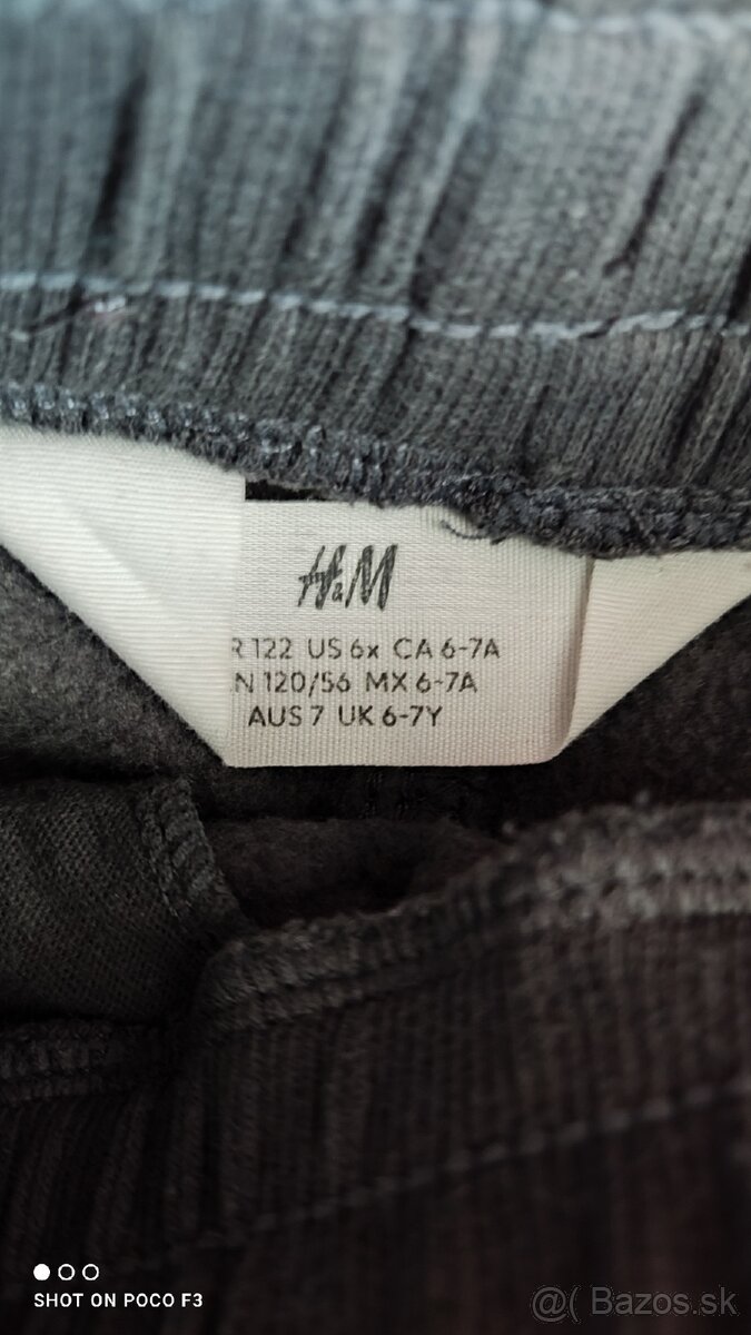 Tepláky H&M 2x - 3