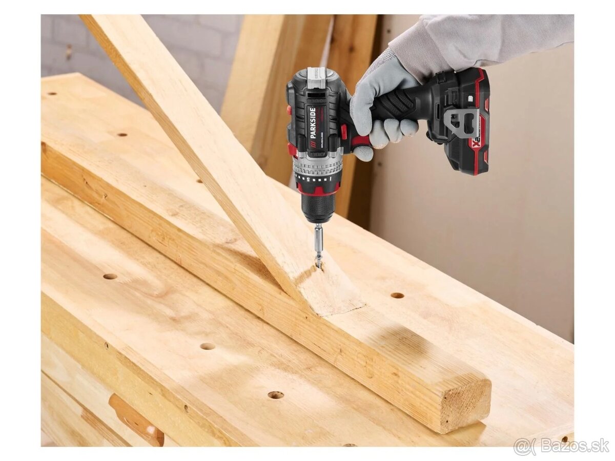 Aku Parkside Performance príklepová vŕtačka 64 Nm - 3