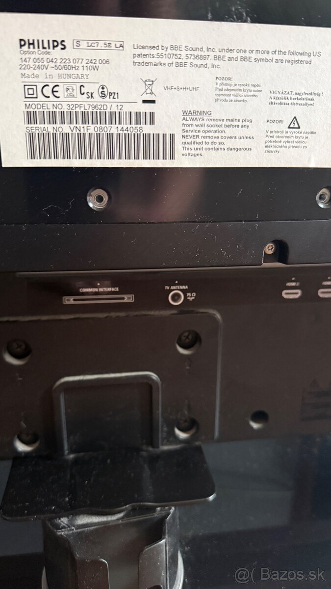 LCD televízor Philips 32PFL7962D/12 – 32” - 3