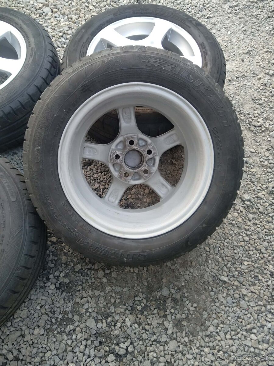 Alu 5 x 100 R 14" + letné pneu. - 3