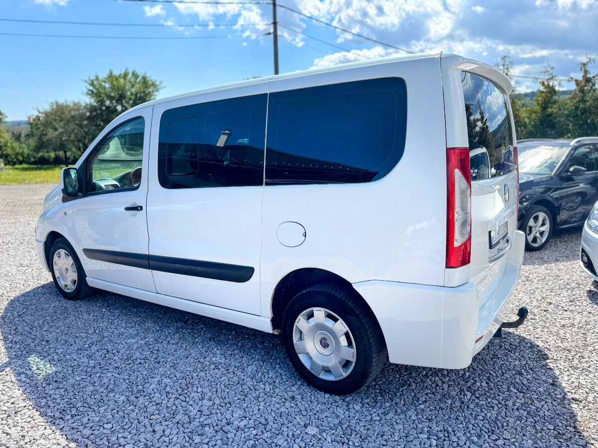 Fiat Scudo 2.0 JTD 94kW 9miest klíma,ťažné,tempomat - 3