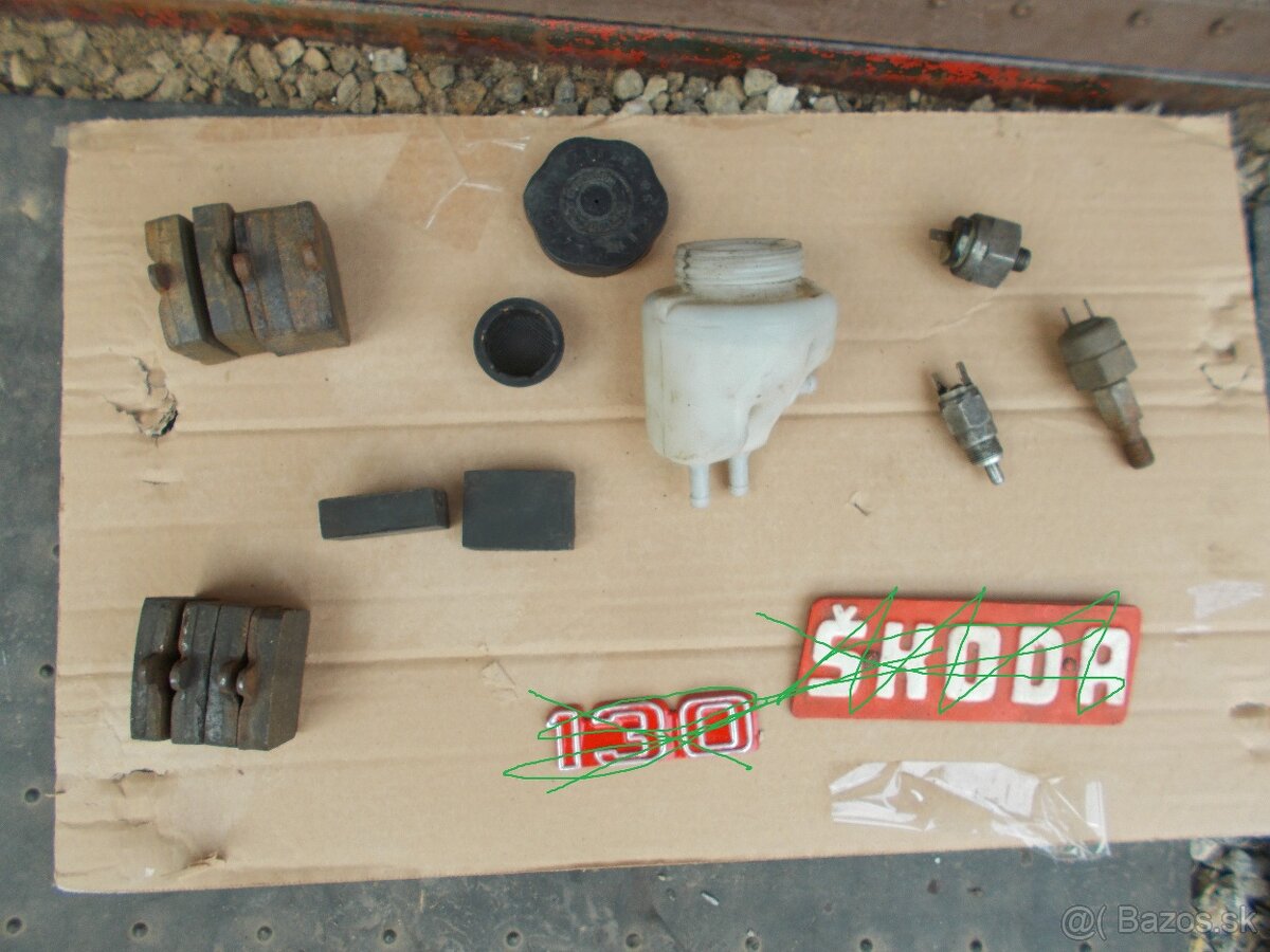 Predam pre skoda 105-120 sklic svetla ovzd ventil hadice - 3