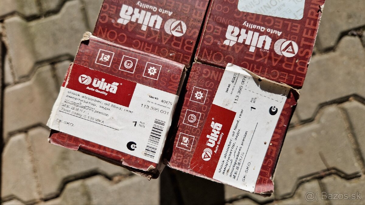 Škoda 120L tlmiče predné, zadné - 3